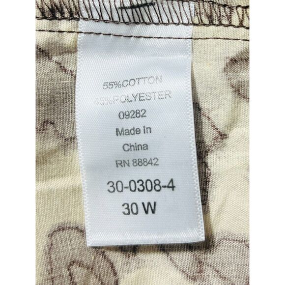 NWT Women's Plus Size 30 Leopard Print Cotton Button Up Blouse - Picture 7 of 9